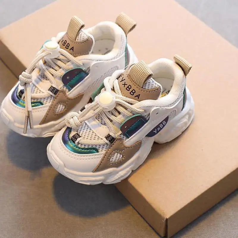 Size 21-36 Baby Toddler Shoes For Boys Girls Breathable Mesh Little Kids Casual Sneakers Non-slip Children Sport Shoes tenis kids_shoes