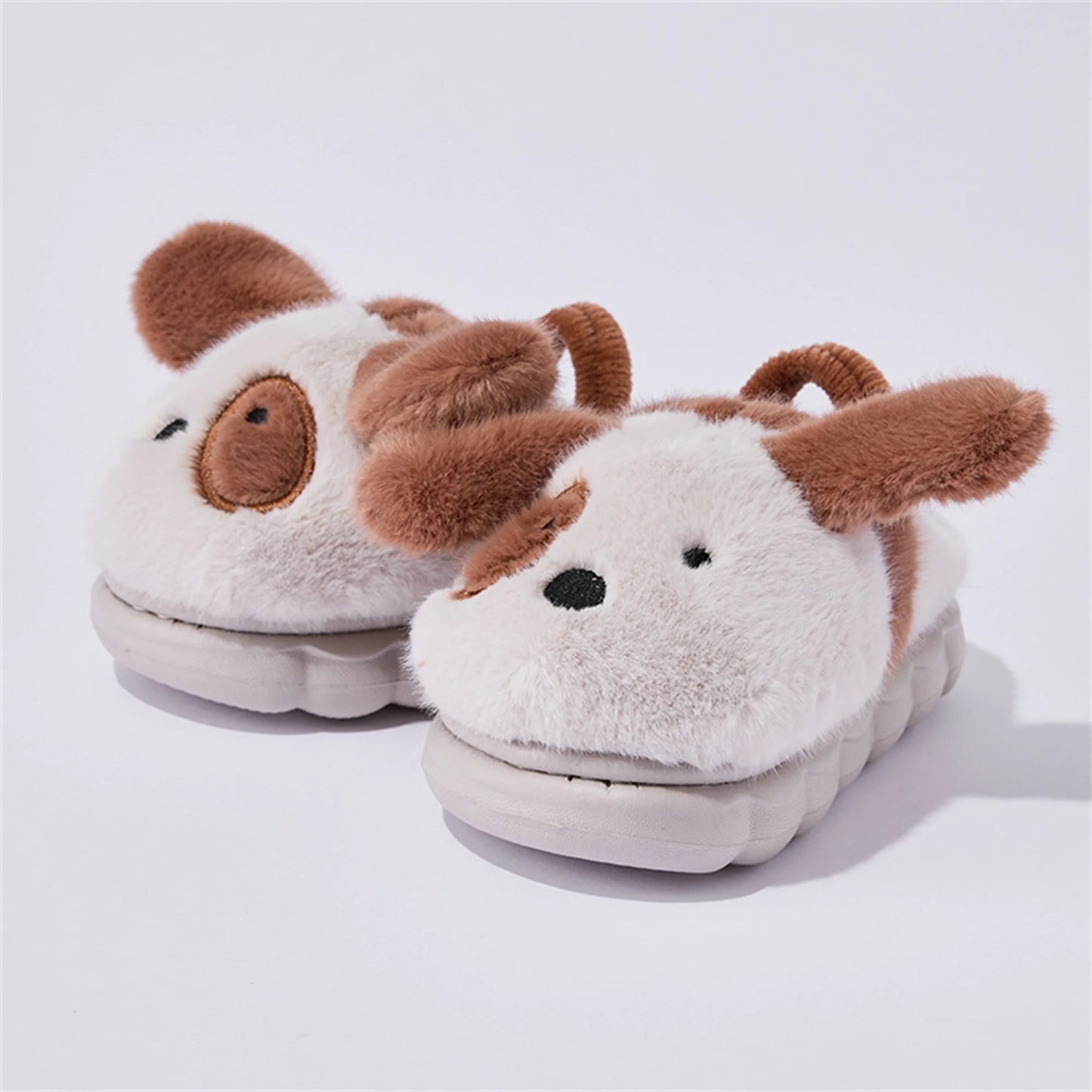 Children's cotton slippers, autumn and winter, indoor anti-skid and warm cartoon for men, women, small and medium-sized children kids_shoes