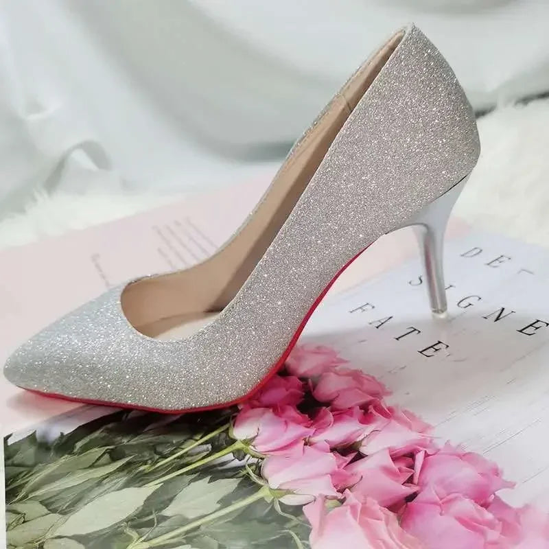 2024 Fashion High Heels 35-45 Plus Size Women Shoes 12cm Thin Stiletto Banquet Wedding Shoes Sexy Pointed Toe Ladies Party Shoes heels_stiletto