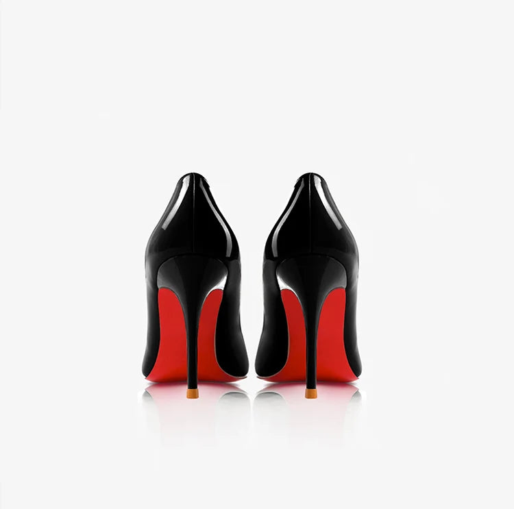 Shoes For Woman 2025 Trend Luxury Red Bottoms High Heels Pointed Toe Stiletto Pumps 12 cm Comfortable Party Dress Wedding Shoes heels_stiletto