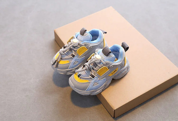 Size 21-36 Baby Toddler Shoes For Boys Girls Breathable Mesh Little Kids Casual Sneakers Non-slip Children Sport Shoes tenis kids_shoes